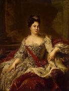 Catherine I of Russia by Nattier Jjean-Marc nattier